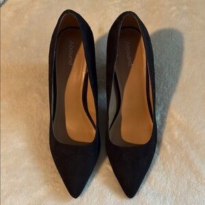 Abound Black Suede Heels Timeless Design